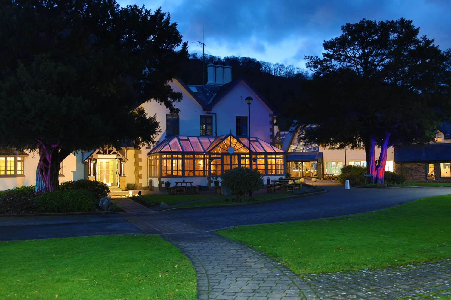 Wild Pheasant Hotel & Spa Llangollen Exterior foto